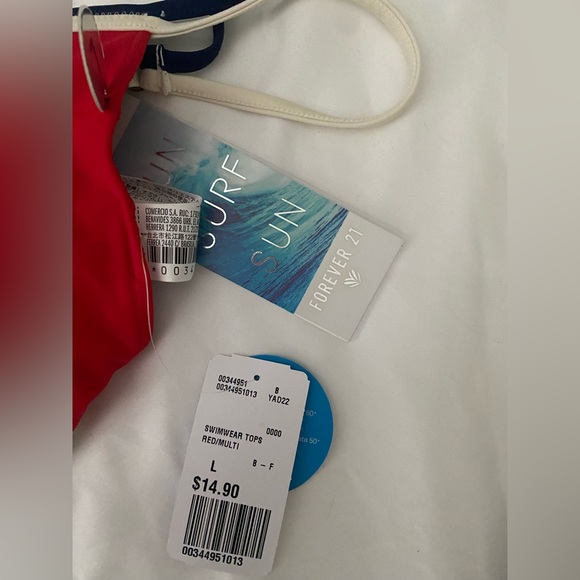 NWT Red White & Blue Bikini Set - Picture 3 of 7